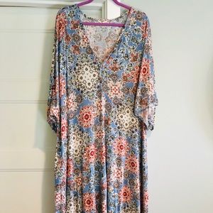 Dwell and Slumber Caftan Dress - maternity